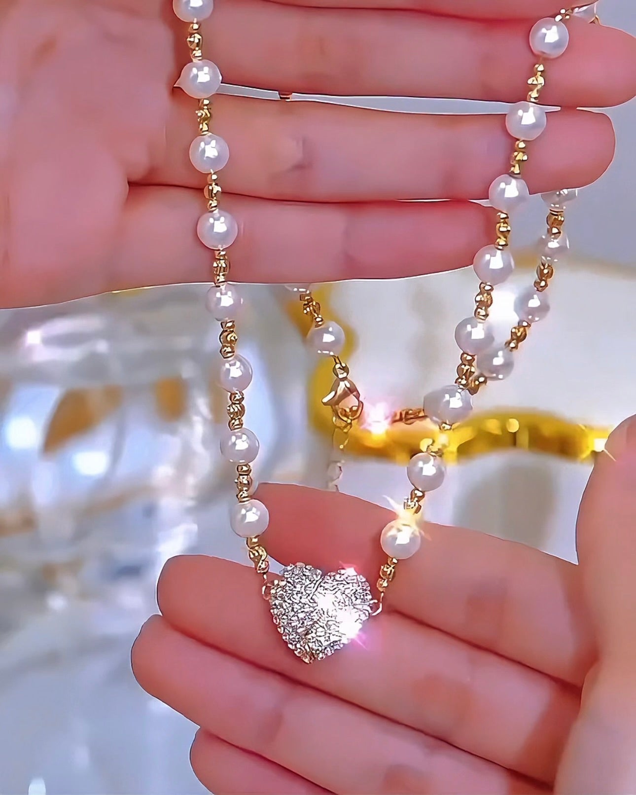Soraya Necklace | 24k Gold Plated