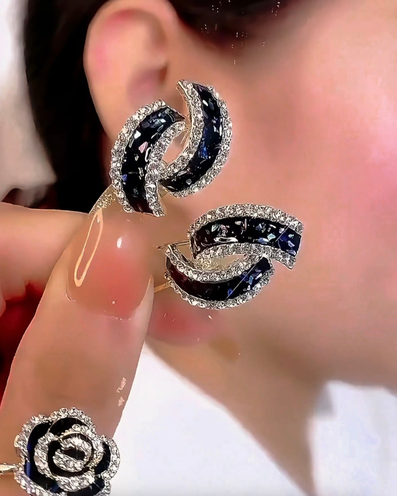 Moire Earrings