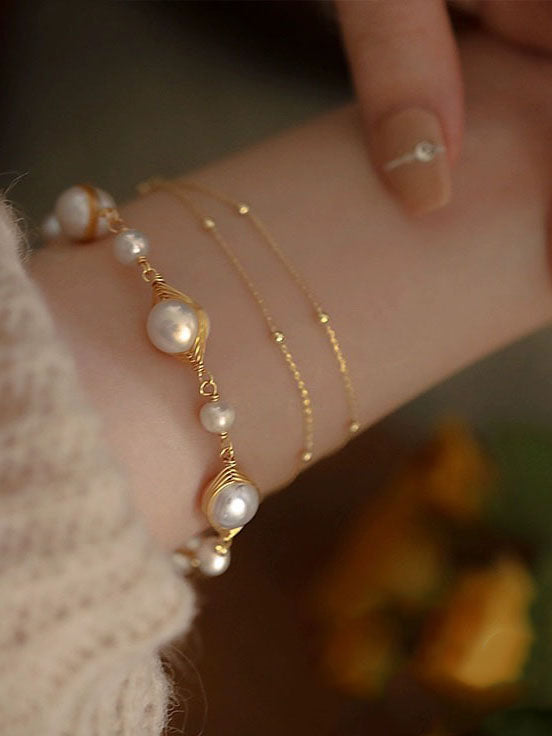 Loretta Bracelet | 24k Gold Plated