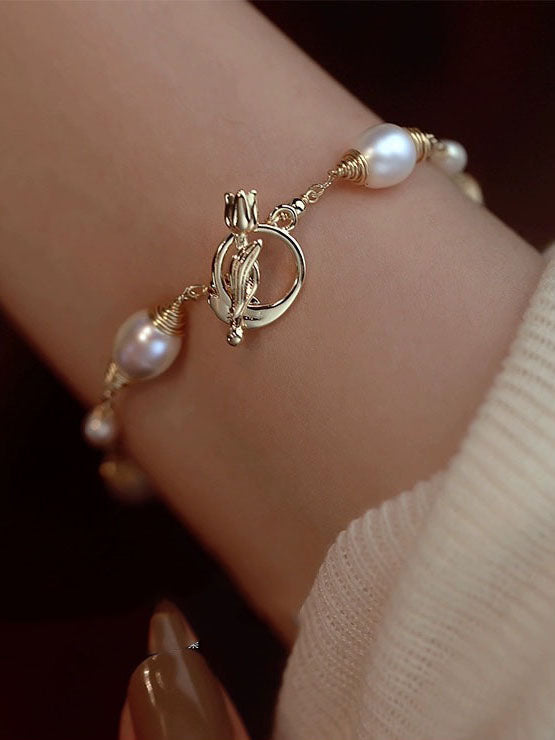 Shirley Bracelet | 24k Gold Plated
