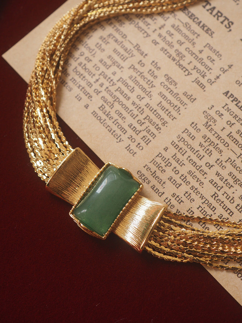 Thea Necklace Set | 24k Gold Plated