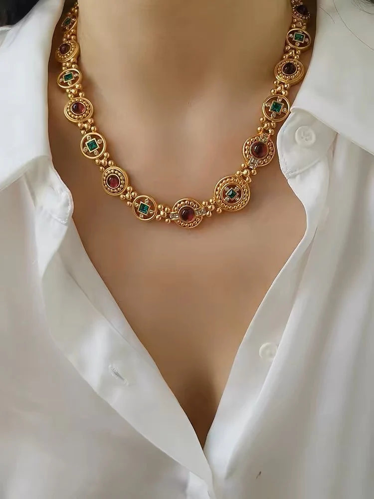 Nora Necklace | 24k Gold Plated