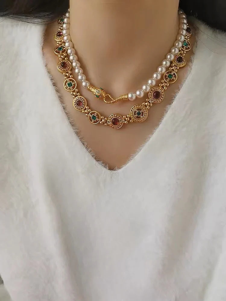 Nora Necklace | 24k Gold Plated