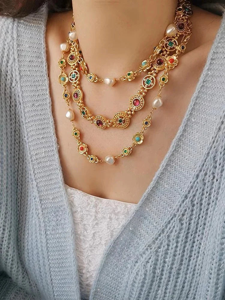 Nora Necklace | 24k Gold Plated