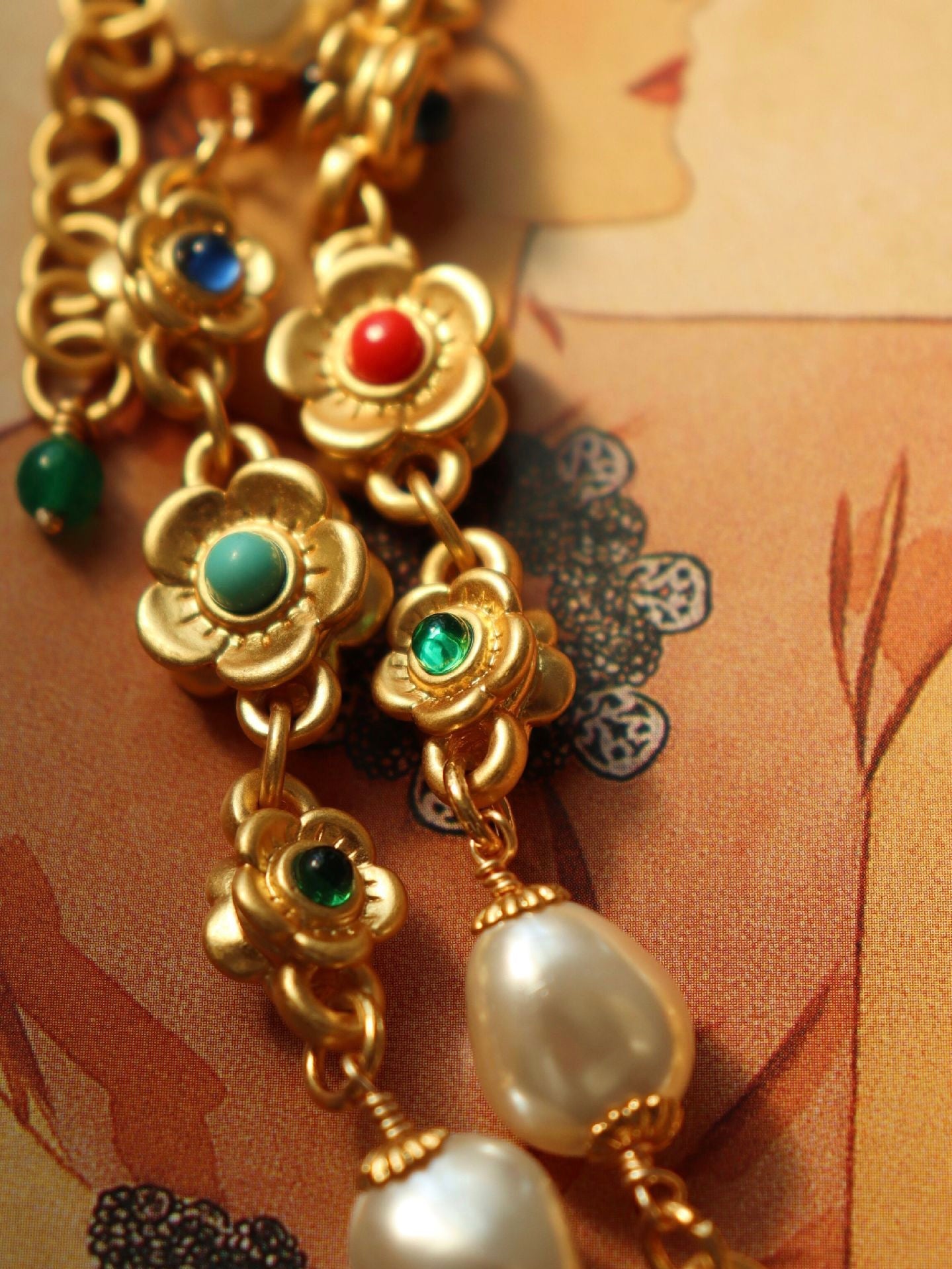 Clementine Necklace | 24k Gold Plated