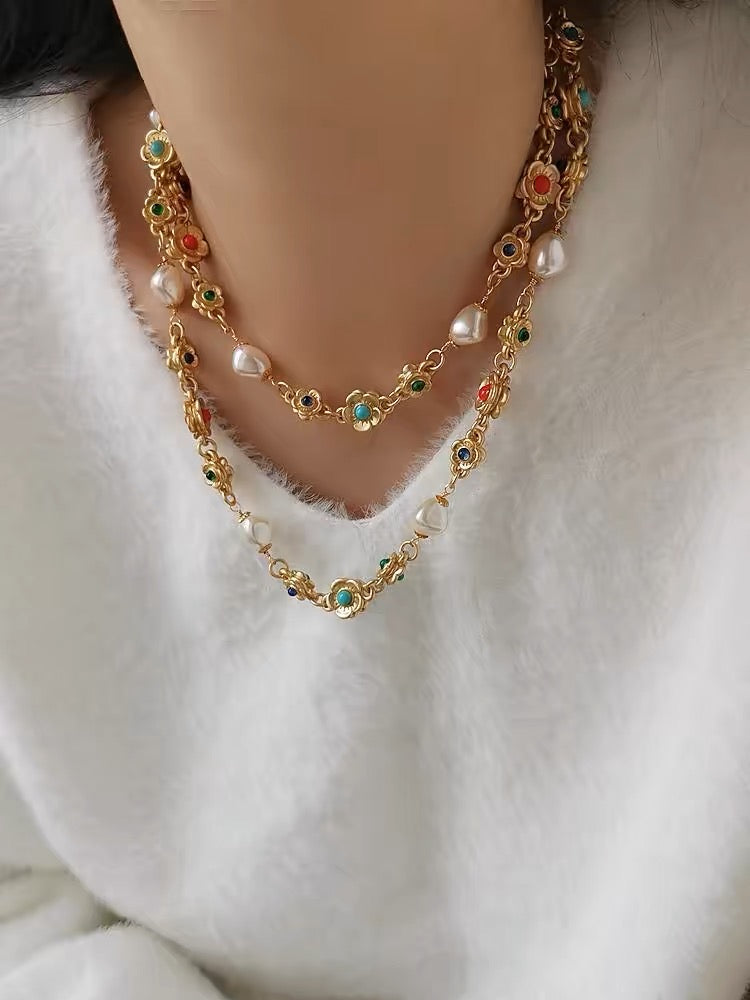 Clementine Necklace | 24k Gold Plated