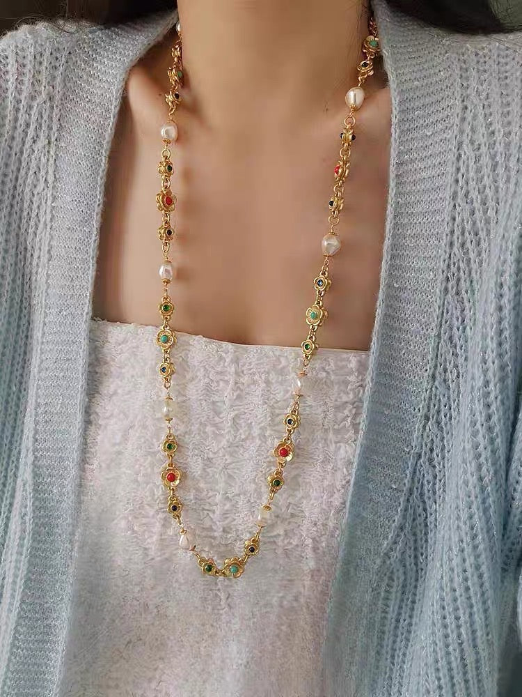 Clementine Necklace | 24k Gold Plated