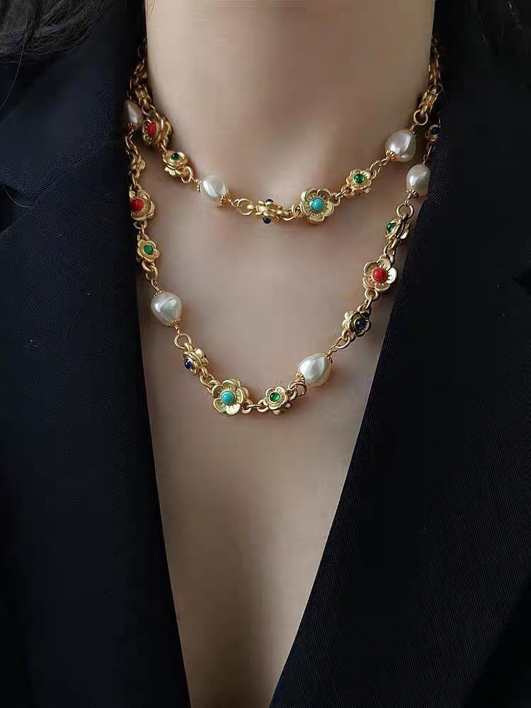 Clementine Necklace | 24k Gold Plated