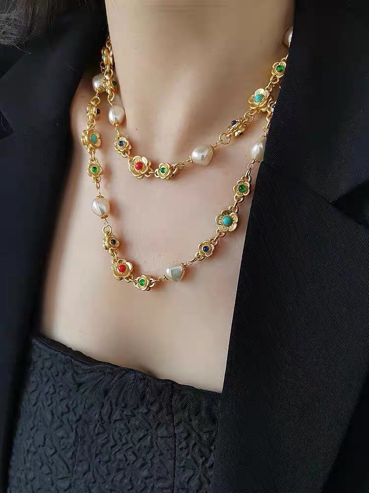 Clementine Necklace | 24k Gold Plated