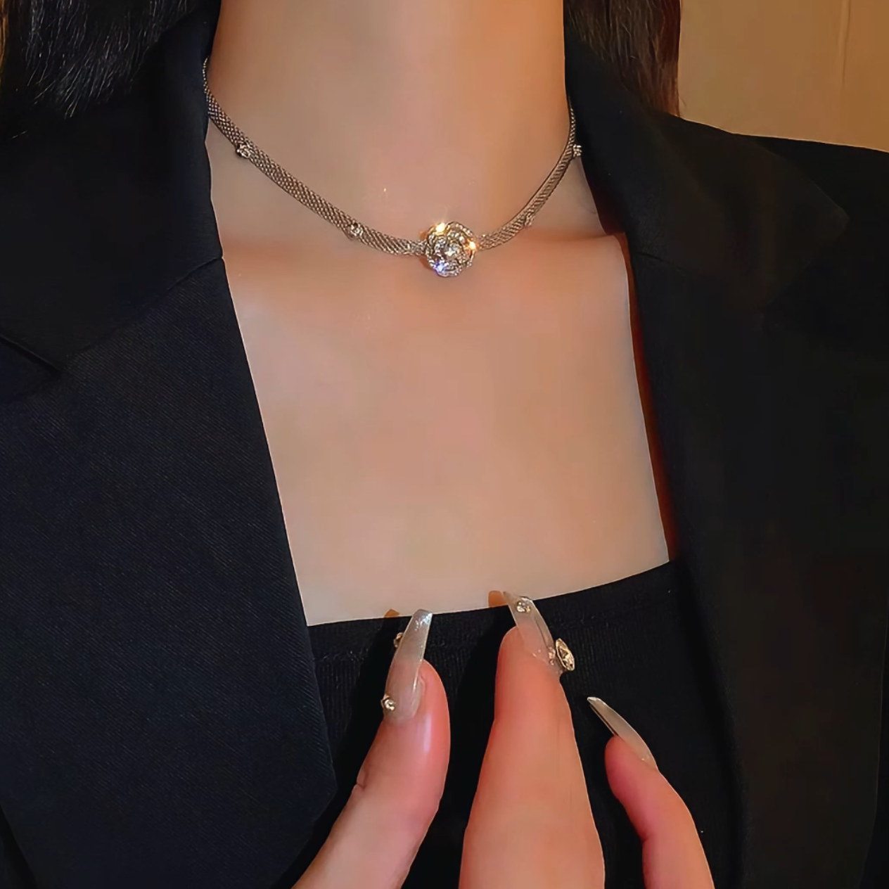 Yelina Necklace | Sterling Silver