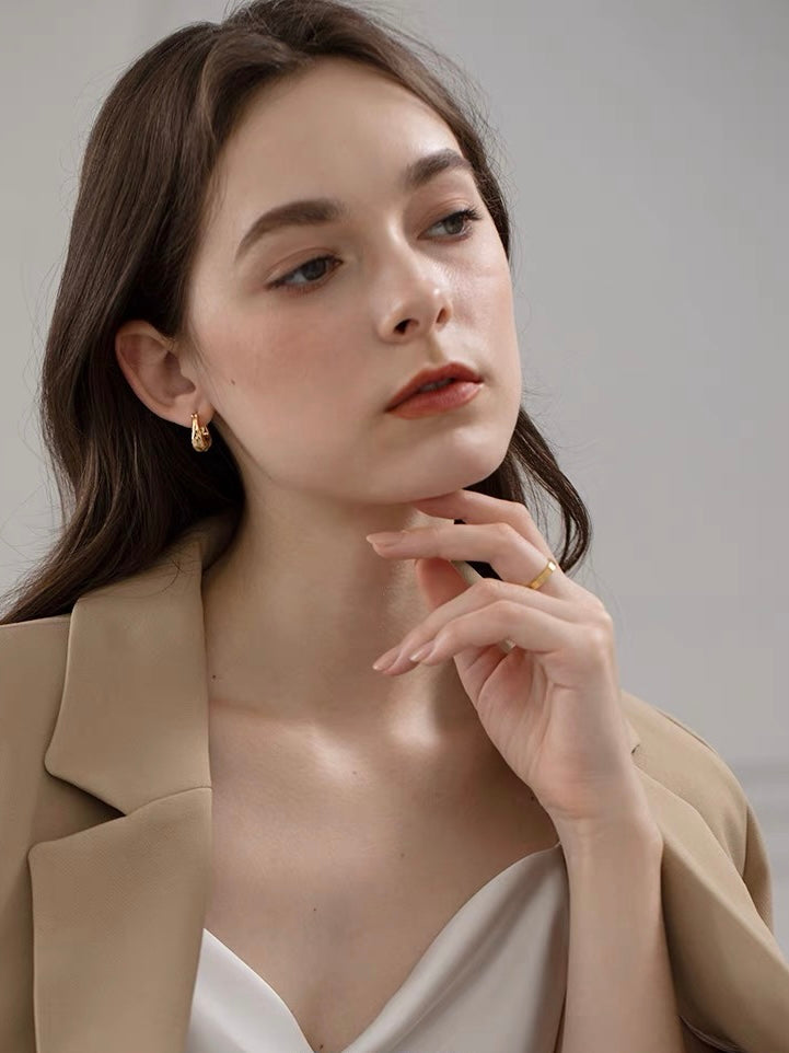 Kyra Earrings | 18k Gold Plated