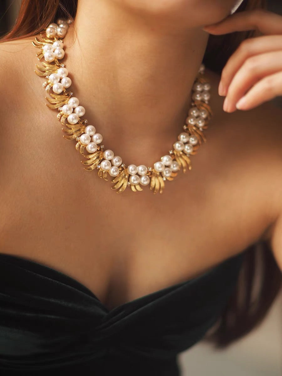 Bertha Necklace | 24k Gold Plated