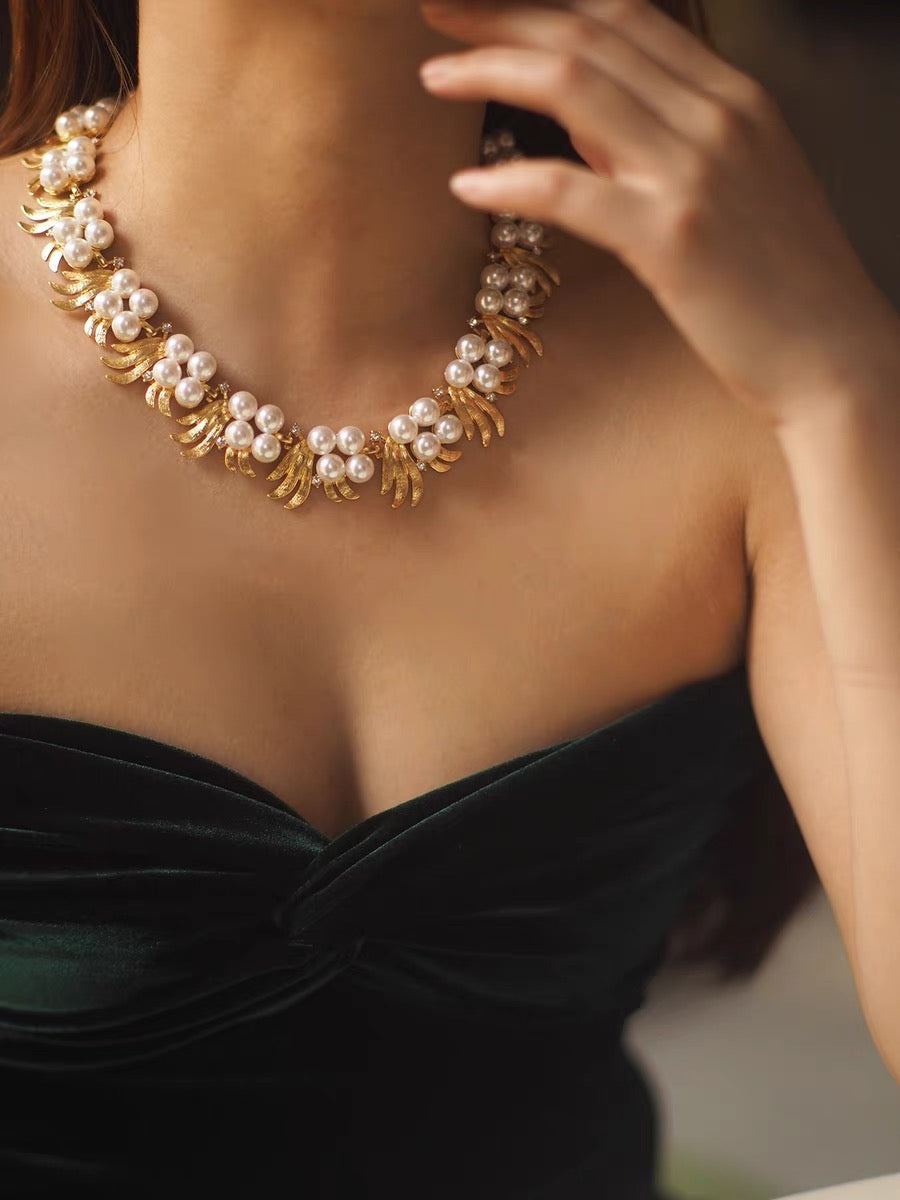 Bertha Necklace | 24k Gold Plated