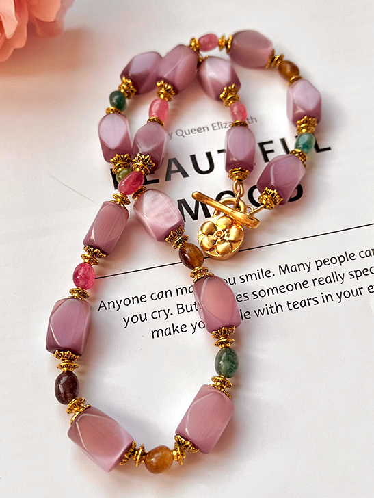 Sylvia Necklace Set | 24k Gold Plated