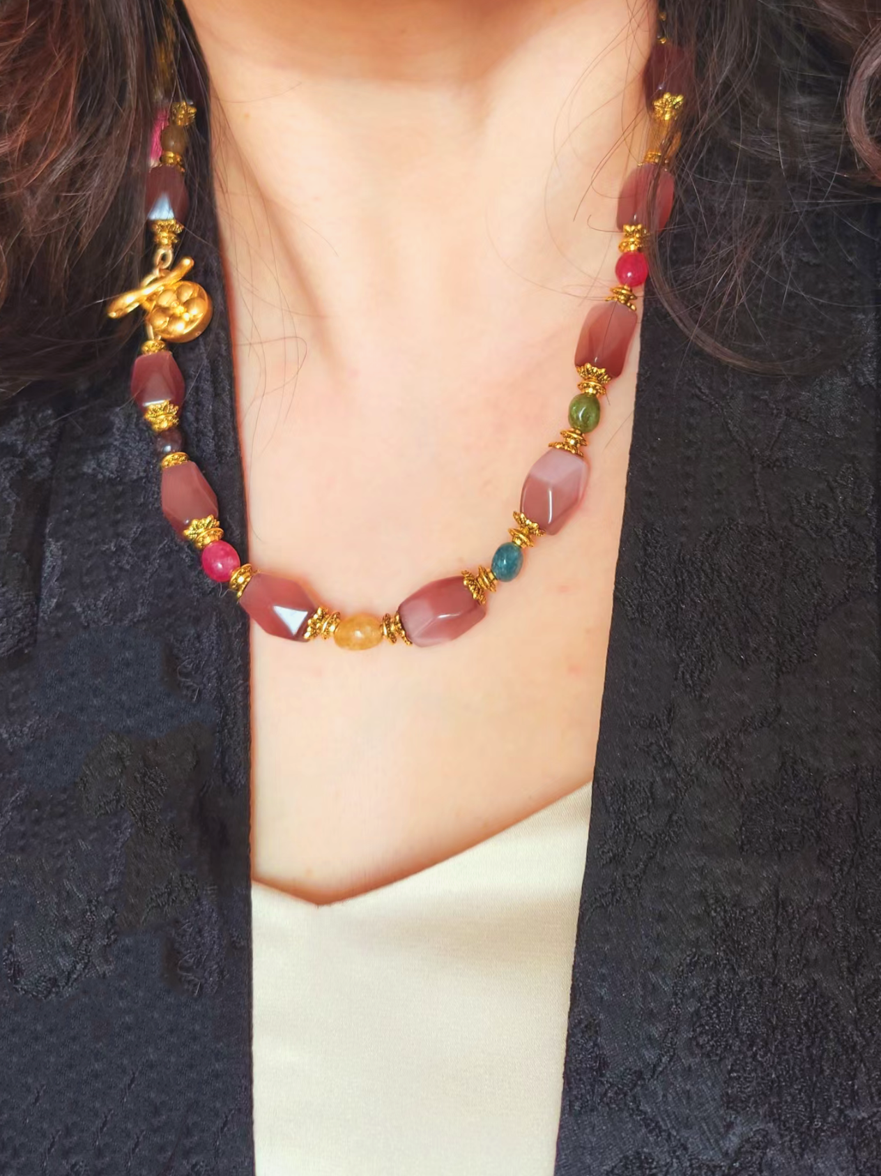 Sylvia Necklace Set | 24k Gold Plated