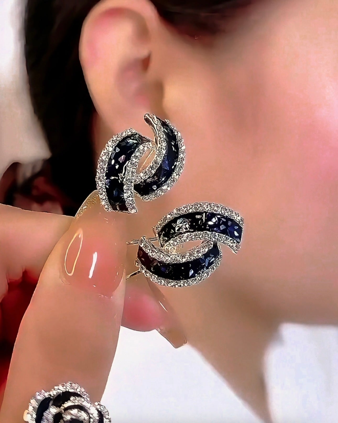 Moire Earrings