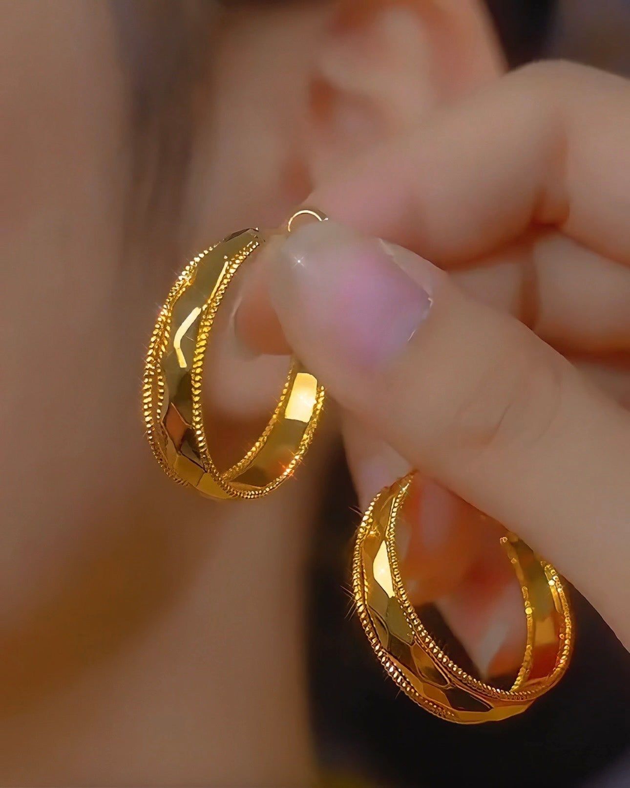 Mauve Earrings