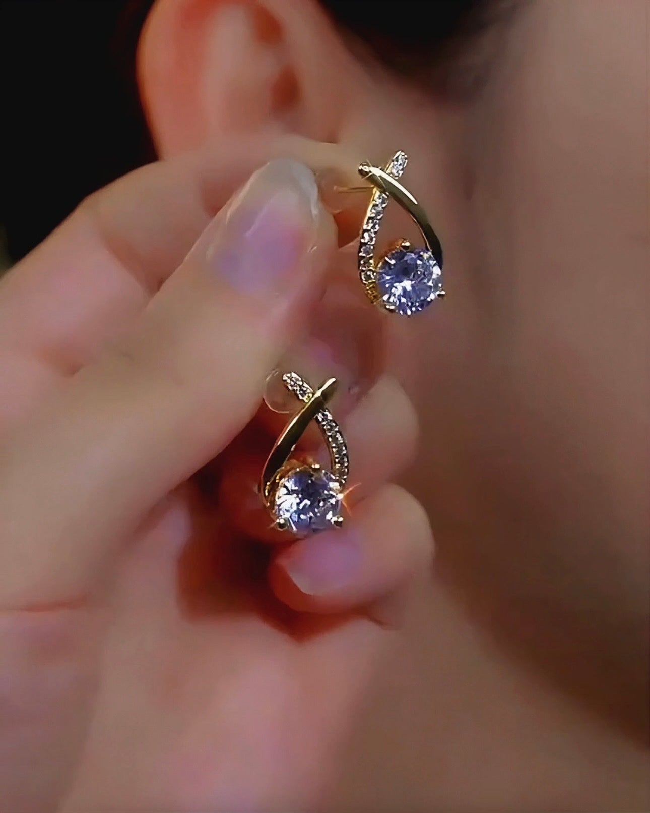 Suede Earrings