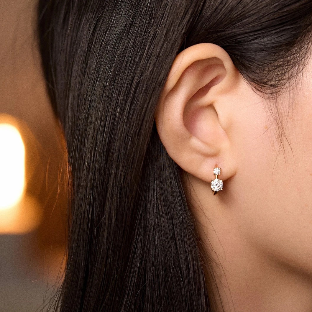 Nubes Earrings | 18k Rose Gold Plated