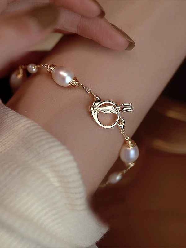 Shirley Bracelet | 24k Gold Plated