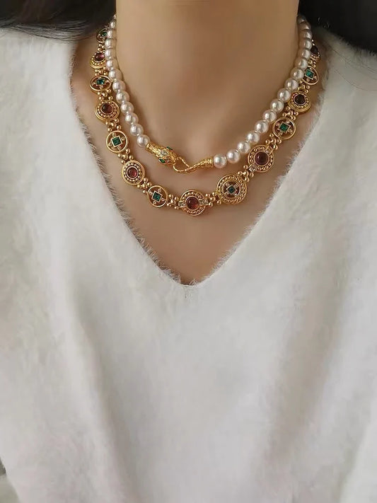 Nora Necklace | 24k Gold Plated