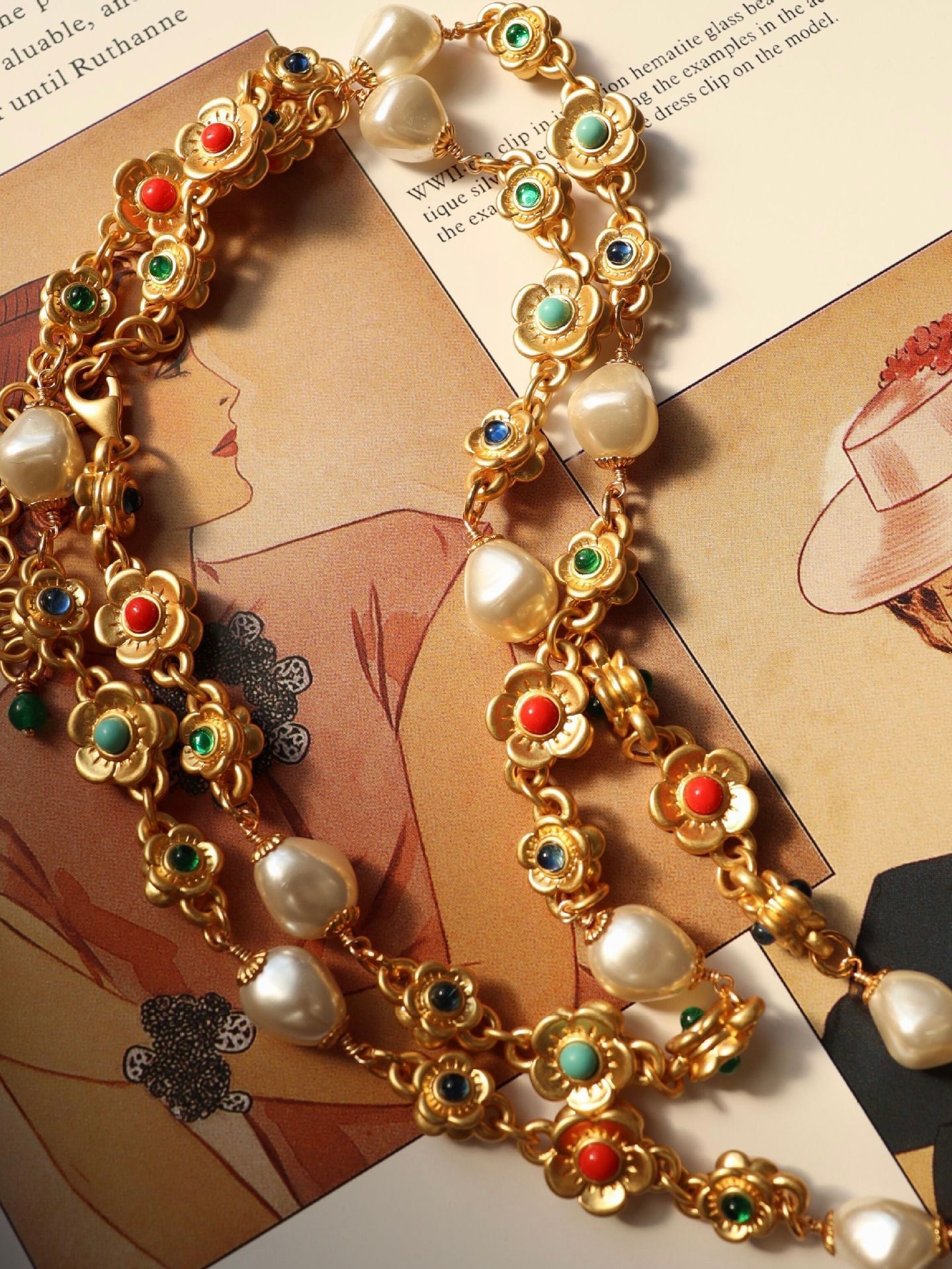 Clementine Necklace | 24k Gold Plated