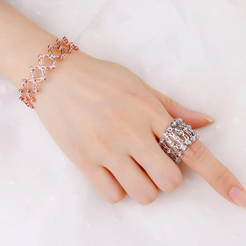 2 in 1 Folding Retractable Ring